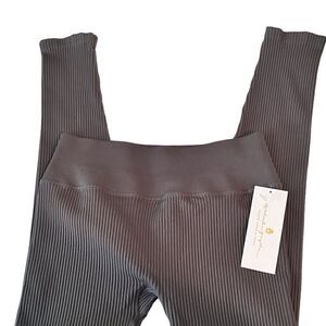 Spiritual Gagster || yoga ribbed legging.        🧘‍♀️ Yoga Fanatics 🧘‍♀️